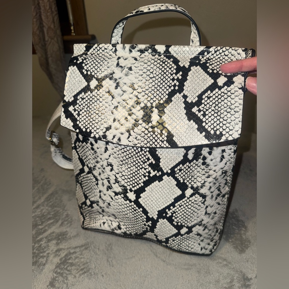 Snakeskin Pattern Women's Bag